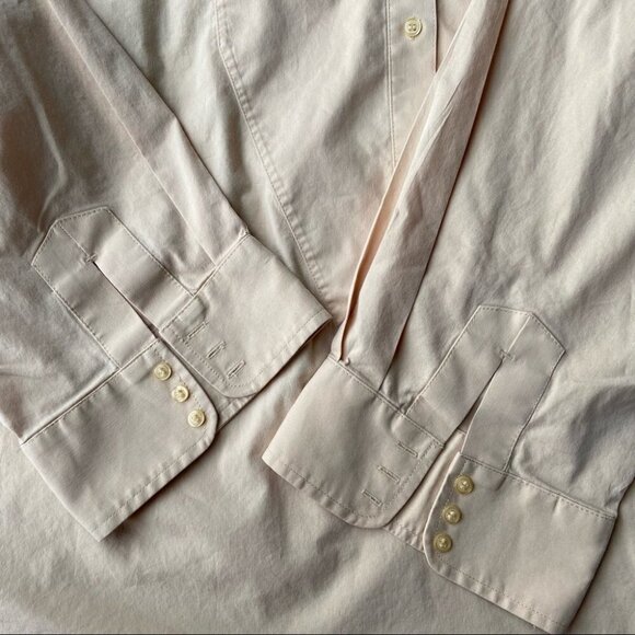 Chico’s Relaxed Fit Cotton Bell Sleeve Tunic Blouse - Picture 8 of 14